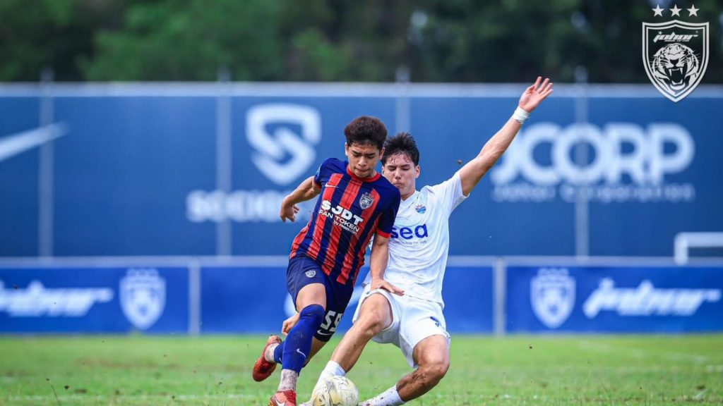 3 Pasukan Akademi JDT Kalahkan Lion City Sailors