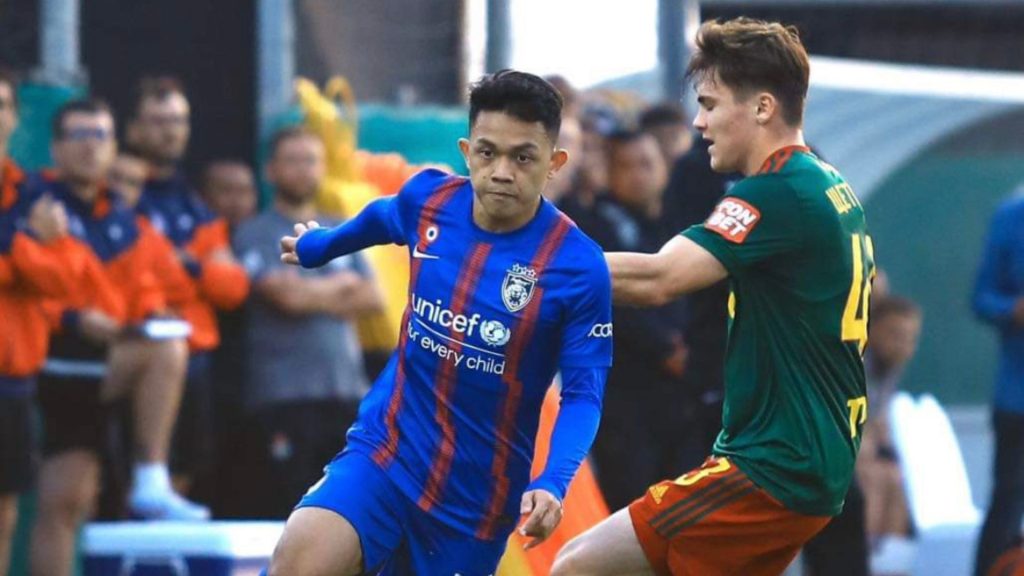 Arif Aiman Jaring Gol Sampai ‘Terkoyak’ Jaring