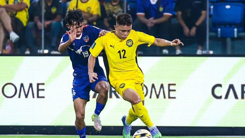 Aksi Malaysia vs Palestin Berlangsung Di Stadium Sultan Ibrahim