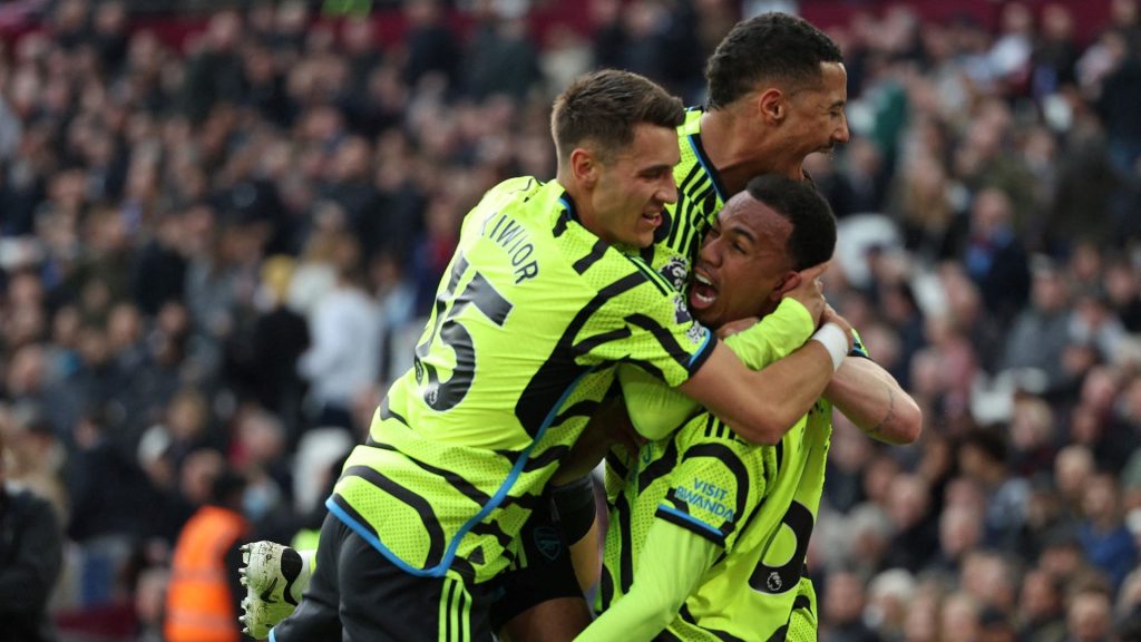 EPL: Arsenal Belasah West Ham Tanpa Belas Kasihan