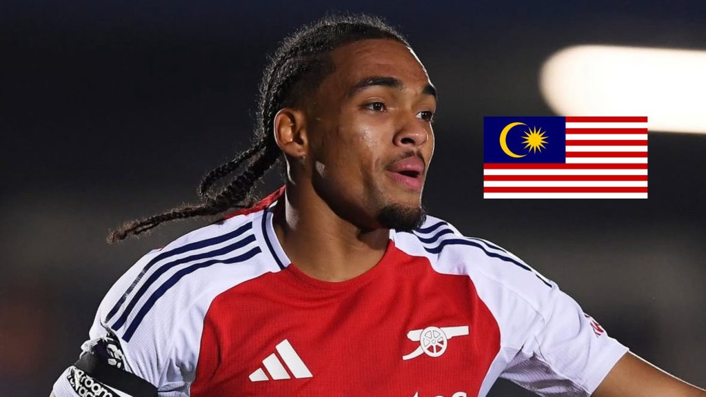 Bendera Malaysia Diletakkan Pada Pemain Arsenal, Joshua Robinson