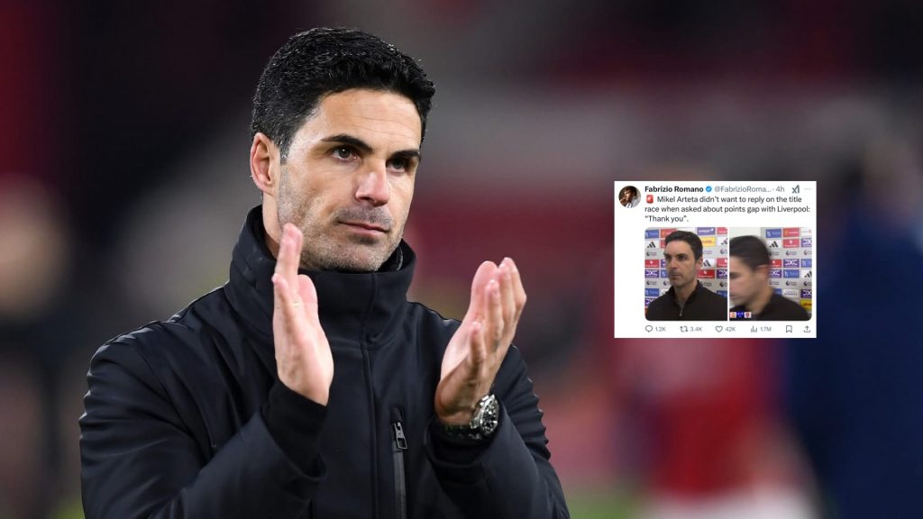 Mikel Arteta Cabut Lari Ketika Disoal Peluang Arsenal Pintas Liverpool