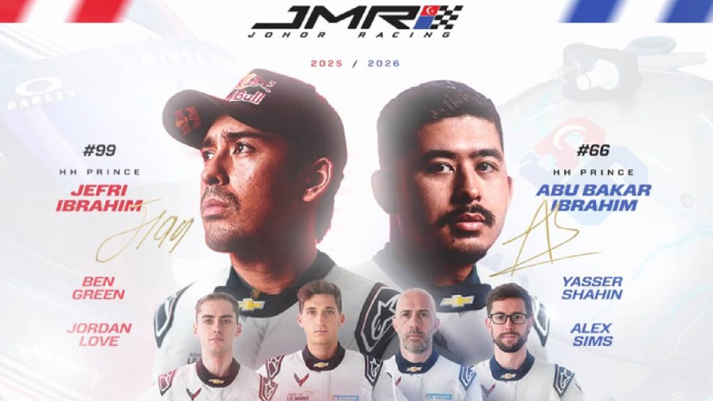 Johor Motorsports Racing Sertai Asian Le Mans Series