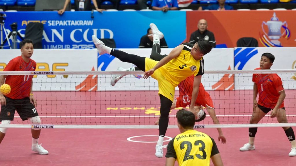 Piala Asia Sepak Takraw: Malaysia Ke Separuh Akhir, Tewaskan Brunei
