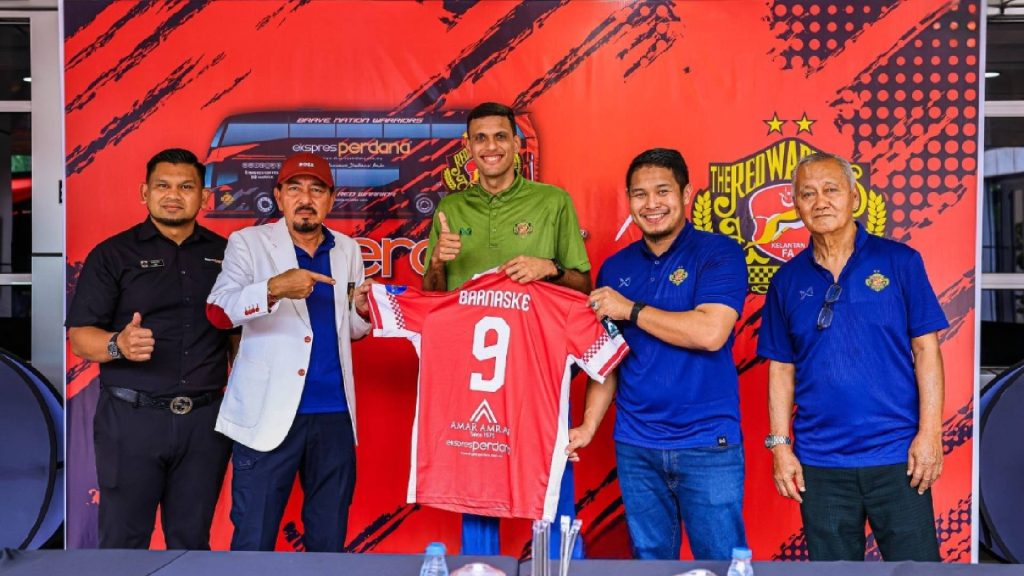 Wesley Barnaske Sandaran Gol Baharu Kelantan RW