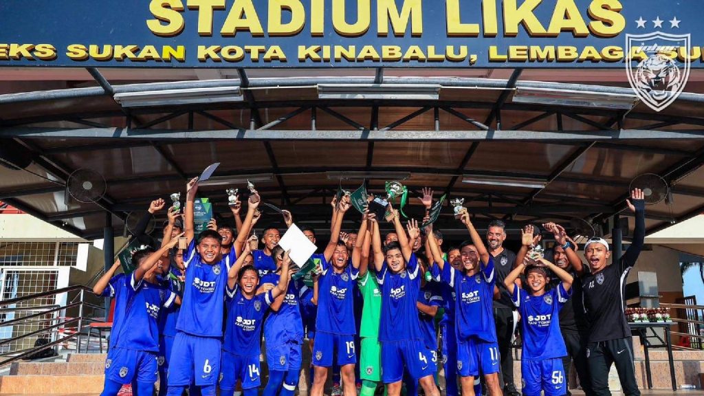 Skuad Muda JDT Muncul Juara Berneo Football Cup 2023