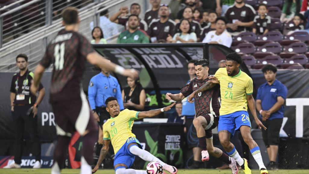 Gol Saat Akhir Pacu Brazil Tewaskan Mexico