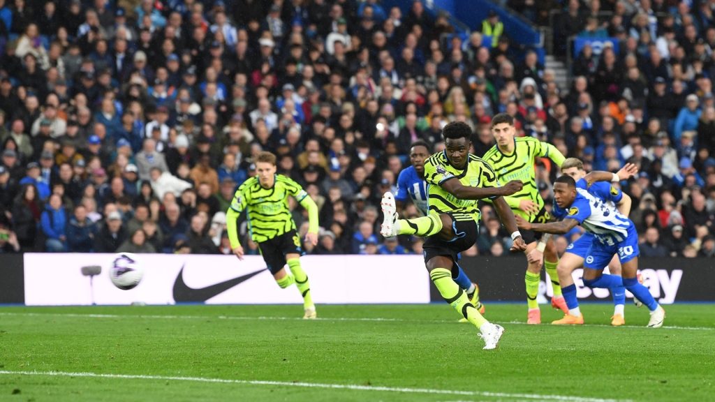 EPL: Arsenal ‘Bedil’ Brighton Sampai Lunyai