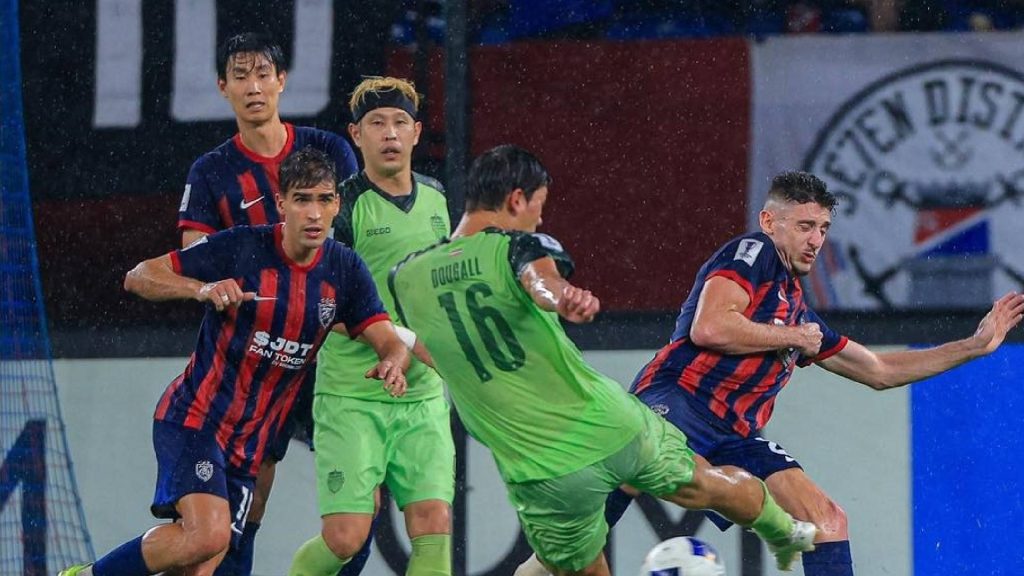 Ranking JDT Kekal, Buriram United Menjunam