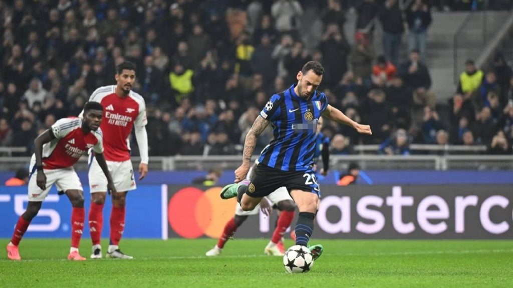 UCL: Penalti Bantu Inter Milan Tundukkan Arsenal