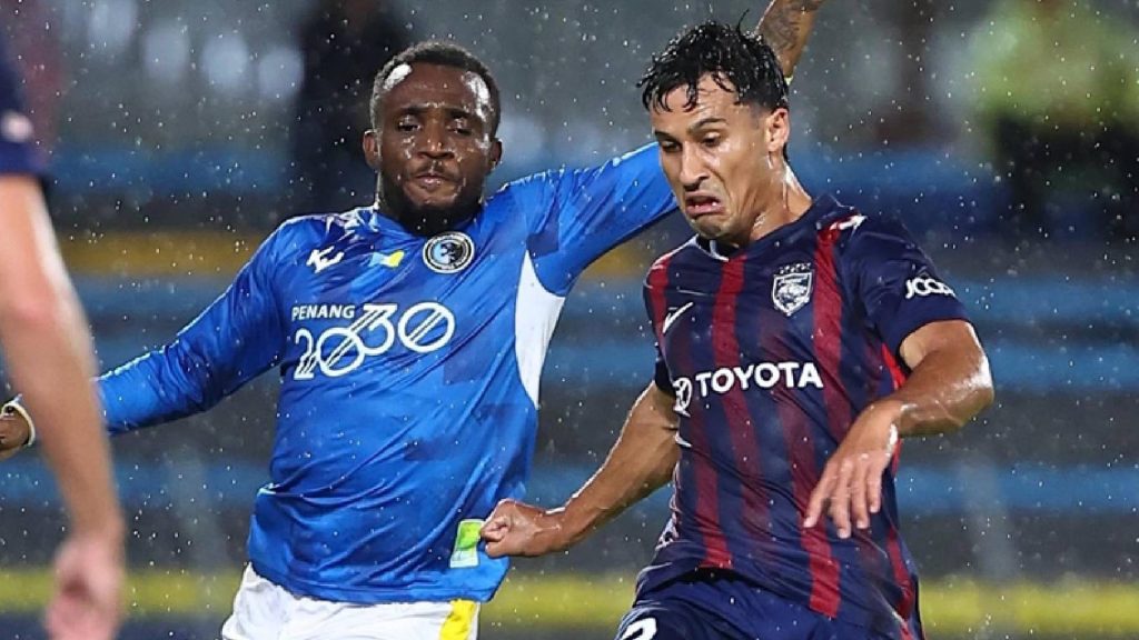 Piala FA: JDT Tewaskan 10 Pemain Penang