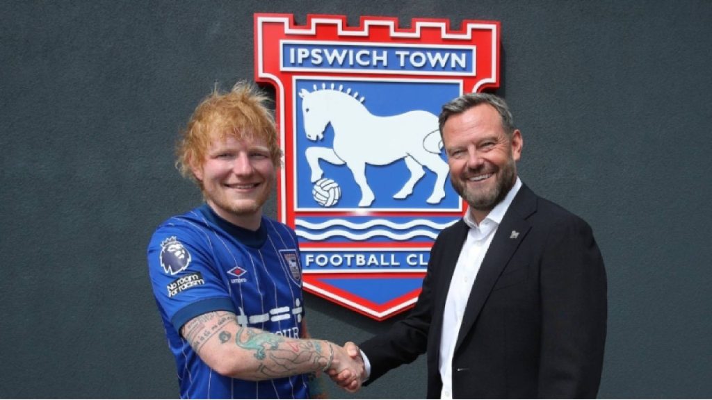Ed Sheeran Beli Saham Ipswich Town