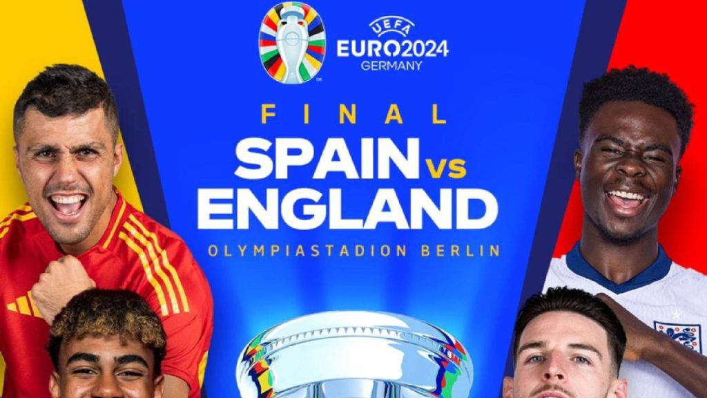 Siaran Langsung Final Euro 2024: Sepanyol vs England (Live Streaming)