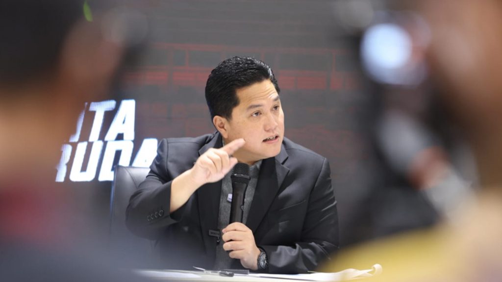 Erick Thohir Ke Shin Tae-yong: Jangan Banyak Ngeluh