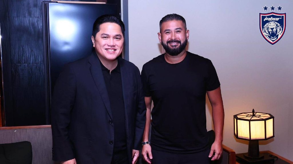 Tunku Ismail Bertemu Erick Thohir