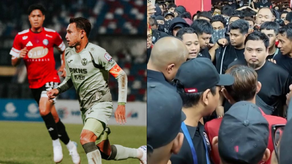 Faisal Halim Redakan Penyokong Di Luar Stadium MBPJ