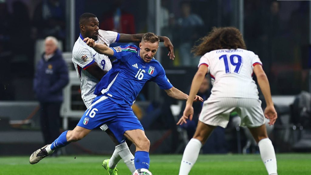 Perancis Leburkan Rekod Kebal Itali