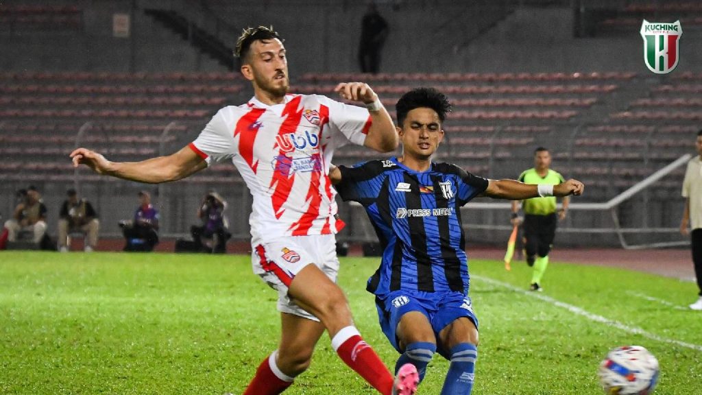 Piala FA: Gol Emas  Kuching City Singkirkan KL City