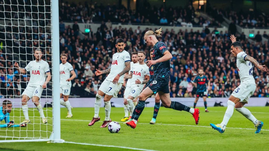 EPL: Bisa Erling Haaland Pimpin Man City Tundukkan Tottenham Hotspur