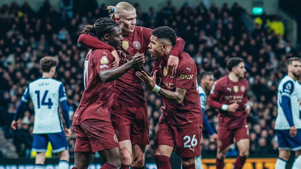EPL: Erling Haaland Pacu Man City Atasi Tottenham Hotspur