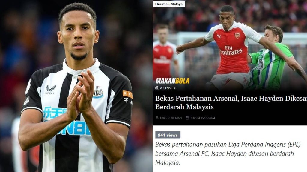 Isaac Hayden Pilih Beraksi Untuk Jamaica