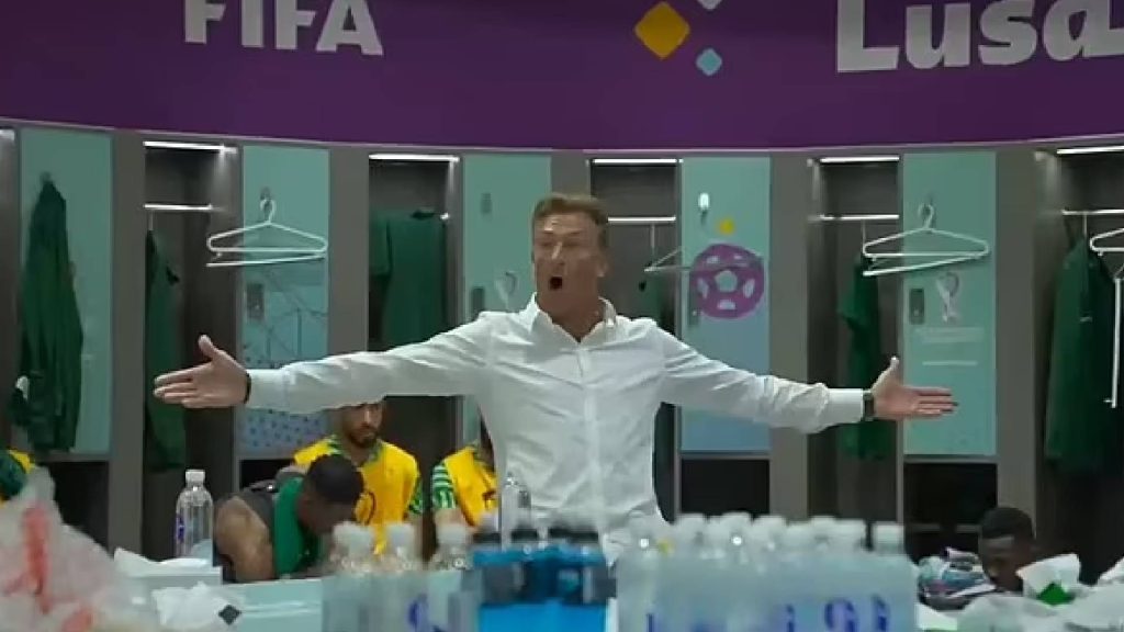 “Team Talk” Luar Biasa Herve Renard Pacu Kemenangan Arab Saudi