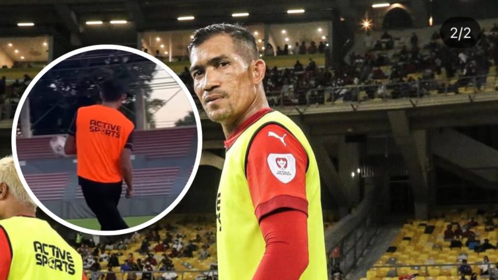 [Video] ‘Crossbar Challenge’ Lagenda Indra Putra Buat Rakan Sepasukan Tergamam