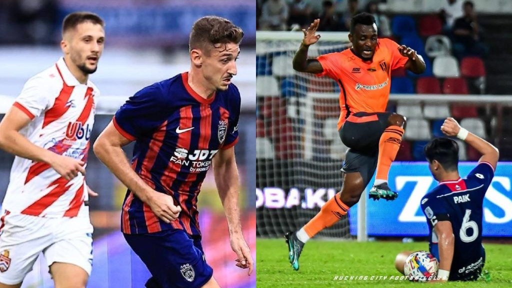 KL City Lawan JDT, Kuching City Halangan Terbaru Sabah