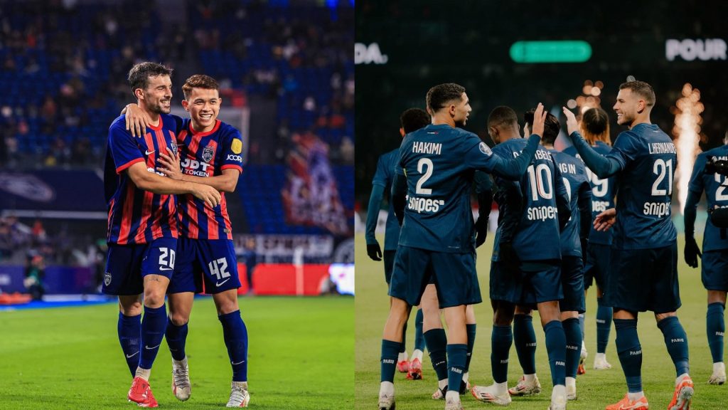 JDT & PSG Rebut Status Terbaik Dunia