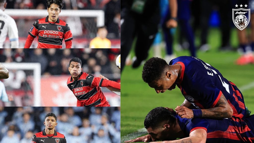 Pohang Steelers ‘Patah’ Sebelah Kaki Lawan JDT