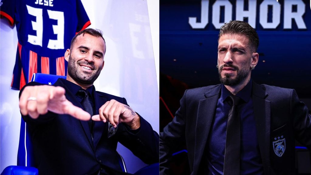 Nasib berbeza Jese Rodriguez & Samu Castillejo Di JDT