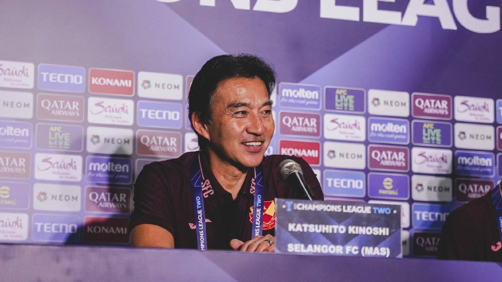 ACL2: Katsuhito Kinoshi Tak Risau Selangor Bermain Jam 6 Petang