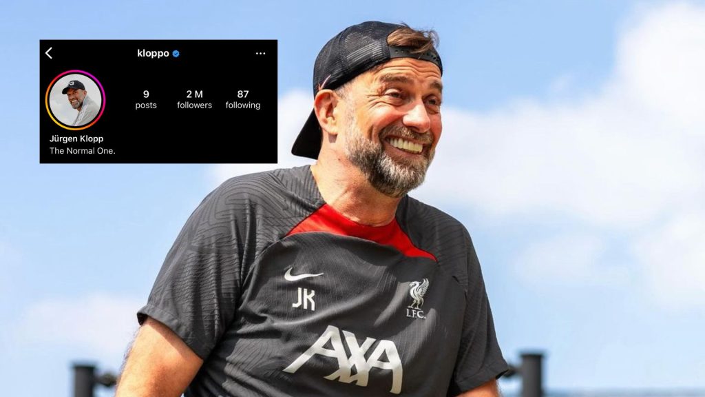 Jurgen Klopp Tubuh Akaun Instagram, Raih Jutaan Pengikut Dalam Tempoh Singkat