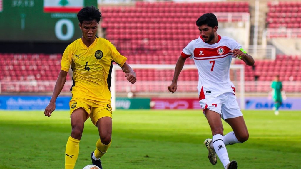 Kelayakan Piala Asia B-23: Malaysia Tewas Tipis Kepada Lubnan