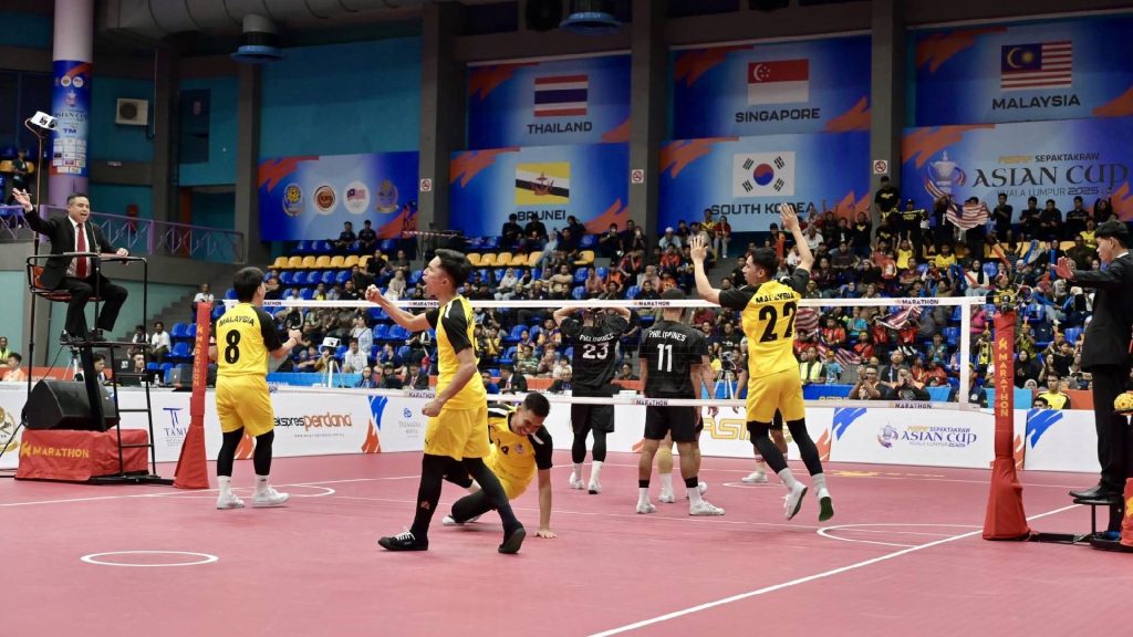 Piala Asia Sepak Takraw: Malaysia Juarai Kumpulan, Tewaskan Jepun