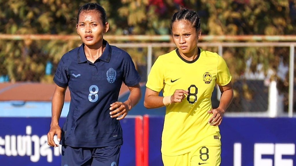 Piala Wanita AFF: Kemboja Malukan Malaysia