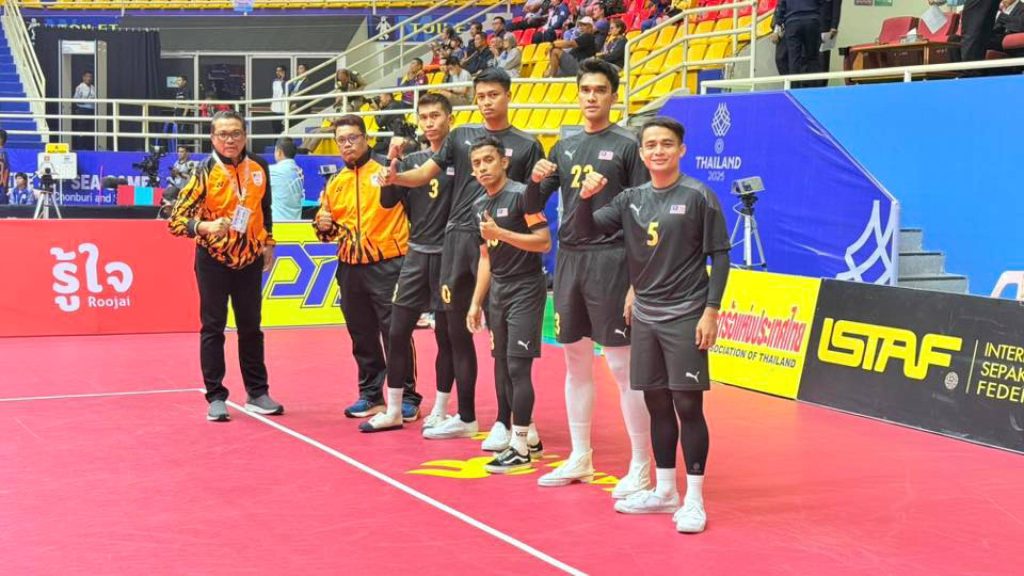 Sukan SEA: Malaysia Raih Emas Regu Sepak Takraw