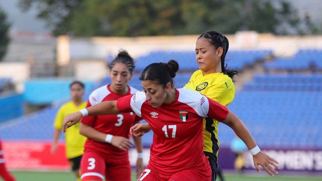 Skuad Wanita Malaysia Atasi Cabaran Sengit Palestin