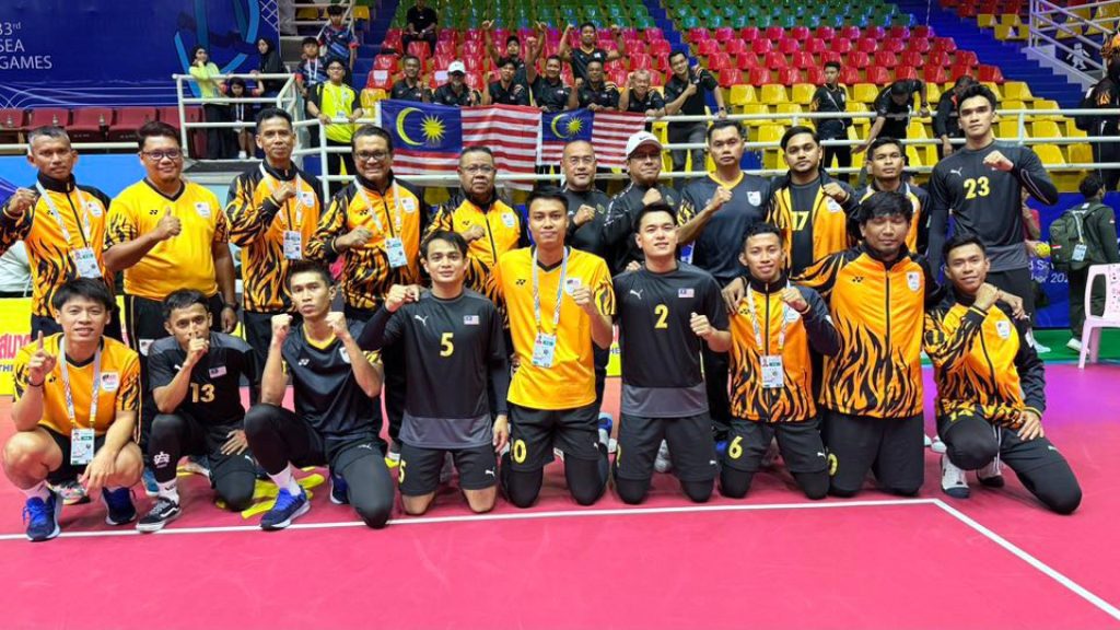 Sukan SEA: Malaysia Genggam Emas Berpasukan Sepak Takraw