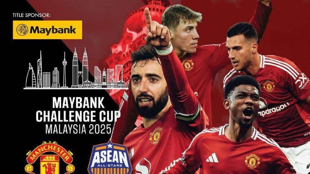 Harga Tiket Aksi Manchester United vs ASEAN All-Stars Cecah RM1500