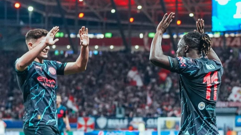 UCL: Manchester City Benam Cabaran RB Leipzig