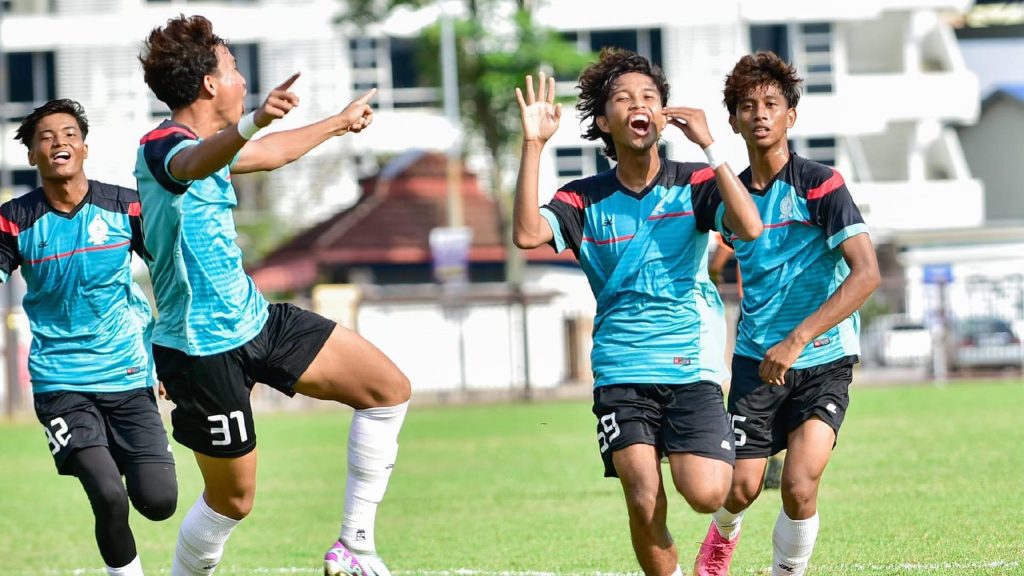 Skuad Muda Melaka Pamer Bisa Ikat Sabah