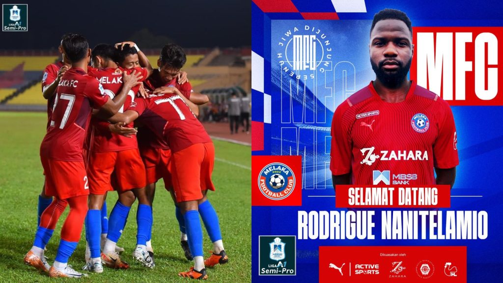 Piala Malaysia: Melaka Pertaruh Import Perancis Hadapi Terengganu