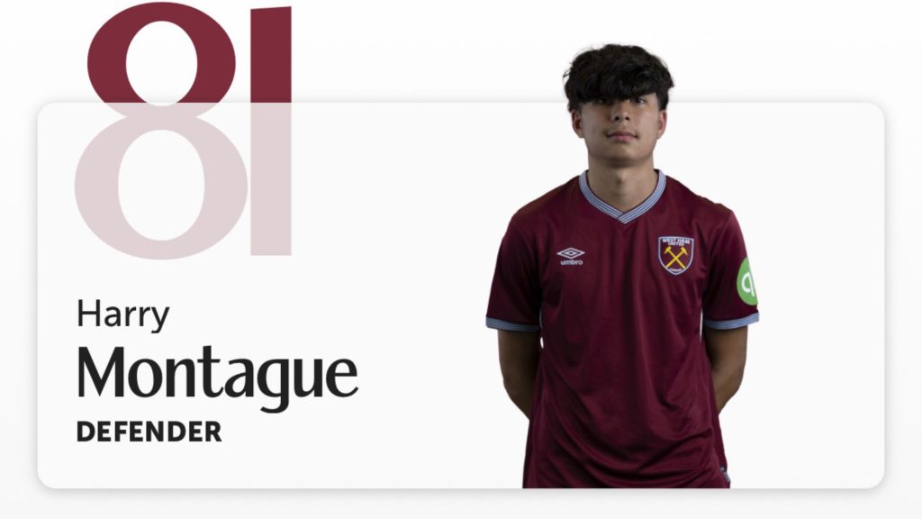 West Ham Sahkan Harry Montague Layak Wakili Malaysia