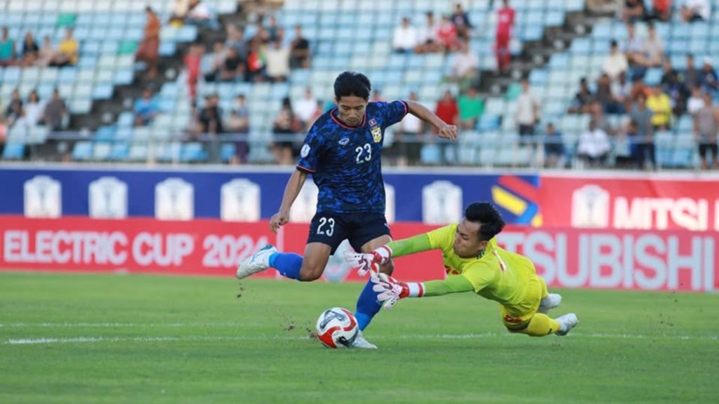 Tular Aksi Penjaga Gawang Myanmar ‘Tangkap Ayam’, Beri Laos Gol Mudah