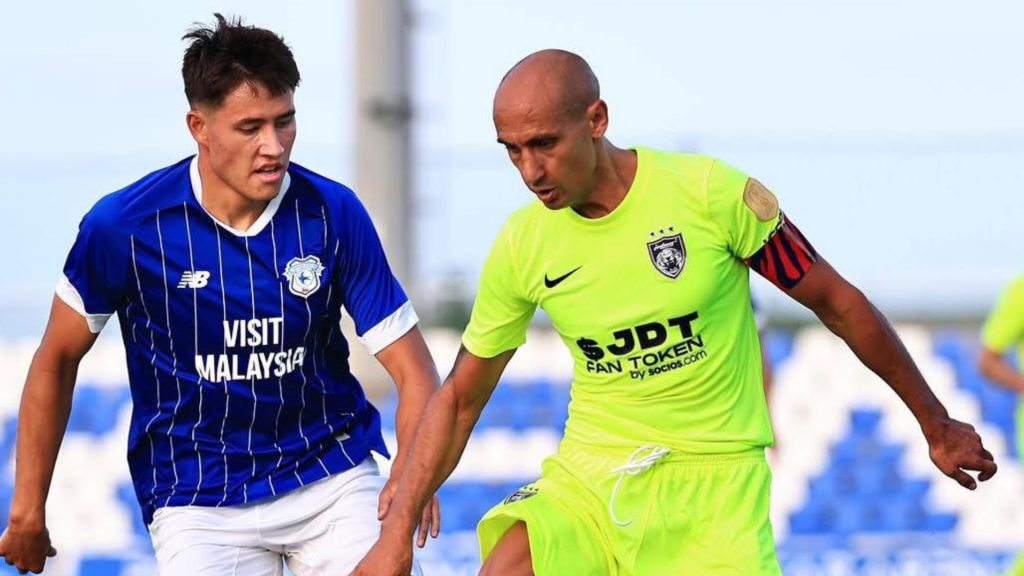 Dua Kad Merah Hiasi Keputusan Seri JDT & Cardiff City