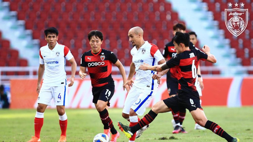 JDT Berpeluang Akhiri Rekod Buruk Lawan Pohang Steelers