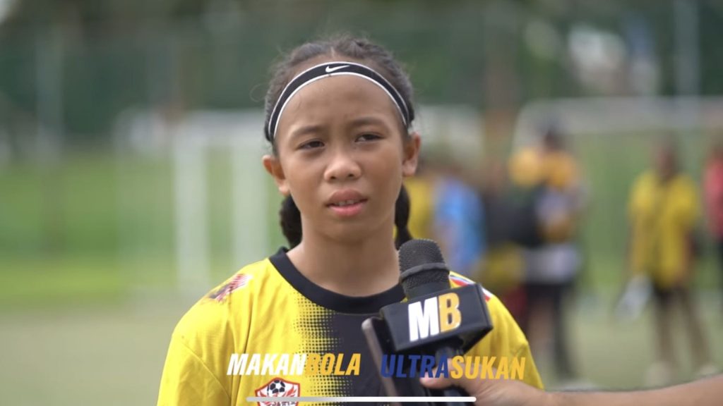 Bintang Muda Sabah, Nina Hasmaji Muncul Penjaring Terbanyak Liga Puteri FAM