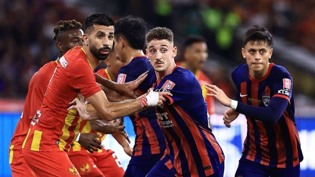 JDT & Selangor Terpisah 103 Tangga Di Asia