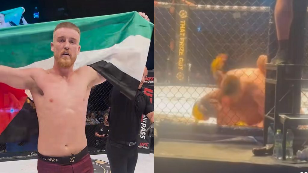 Atlet MMA Ireland Belasah Tentera Israel, Laung ‘Bebas Palestin’